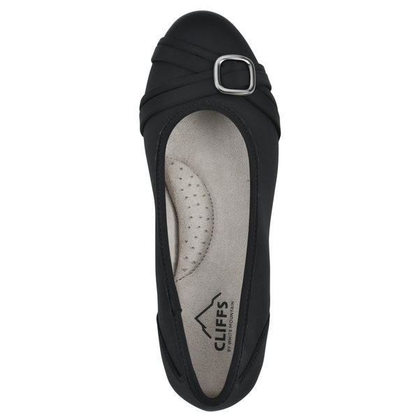 Summit By White Mountain Calming Flat - Black Nylon