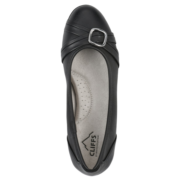 Summit By White Mountain Calming Flat - Black Smooth