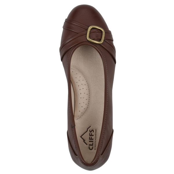 Summit By White Mountain Calming Flat - Brown