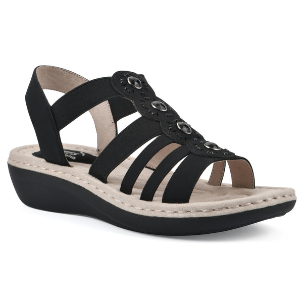 summit by white mountain Camryn Sandal - Black