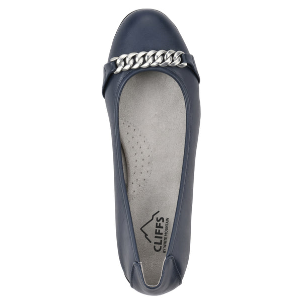 Summit By White Mountain Charmed Flat - Navy