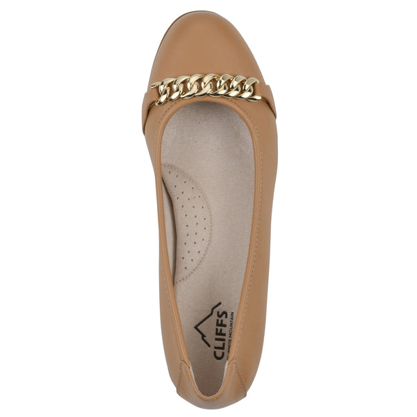 Summit By White Mountain Charmed Flat - Tan