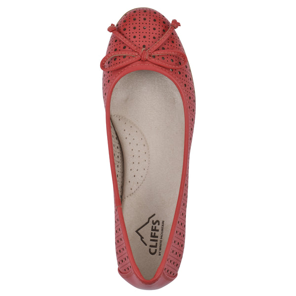 Summit By White Mountain Cheryl Flat - Red