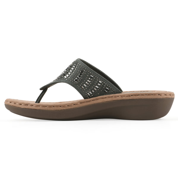 Summit By White Mountain Cienna Sandal - Sage