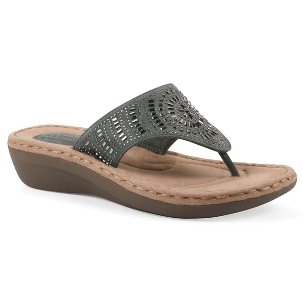 summit by white mountain Cienna Sandal - Sage