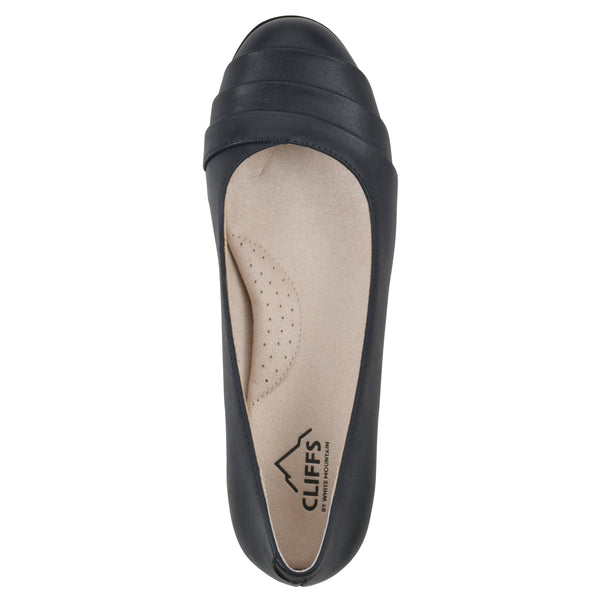 Summit By White Mountain Clara Flat - Navy