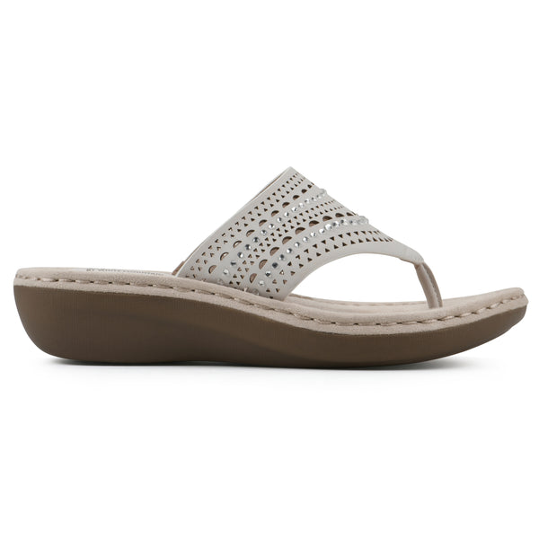 Summit By White Mountain Comate Sandal - White