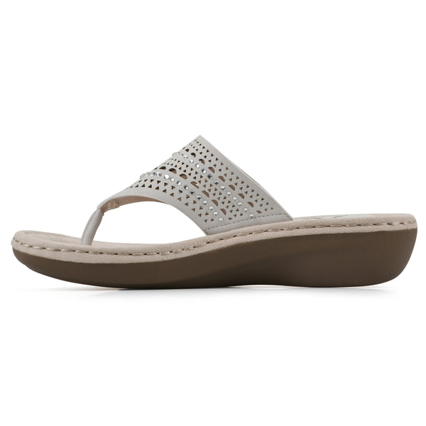 Summit By White Mountain Comate Sandal - White
