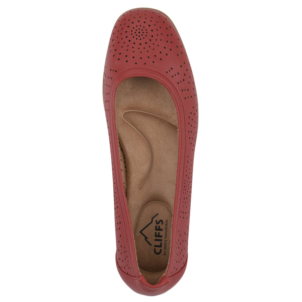 Summit By White Mountain Cortney Flat - Red