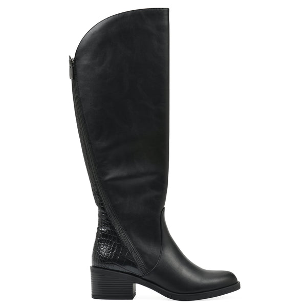 Summit By White Mountain Cushaw Tall Boot - Black