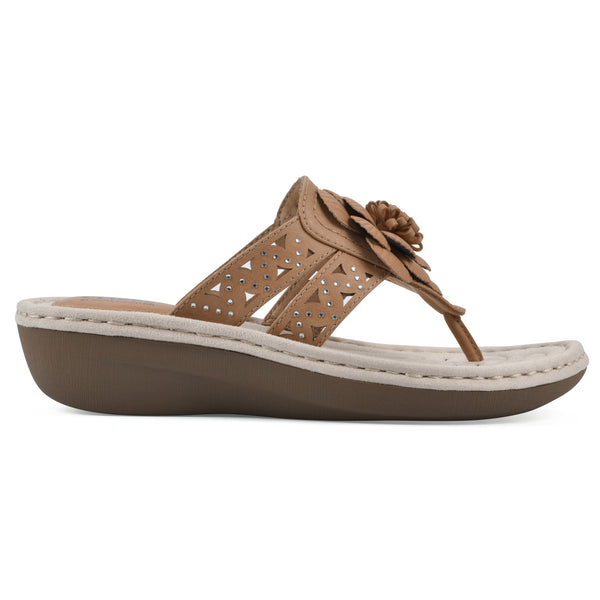 Summit By White Mountain Cynthia Sandal - Tan