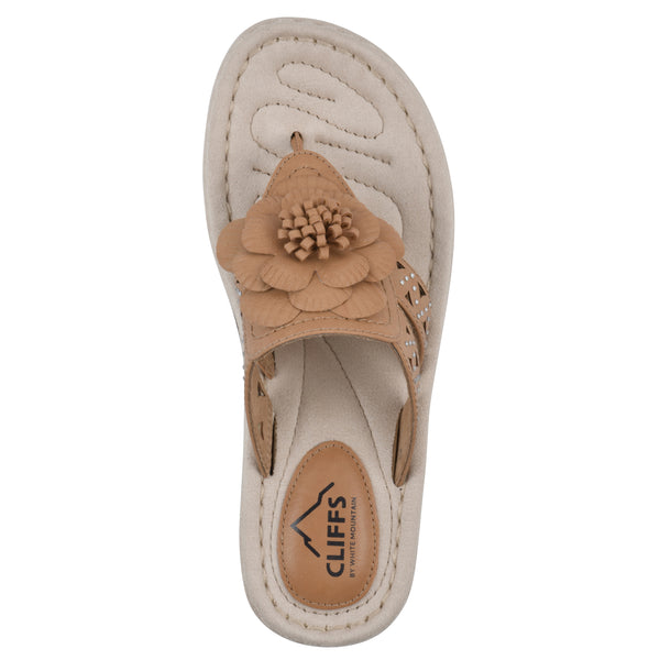 Summit By White Mountain Cynthia Sandal - Tan