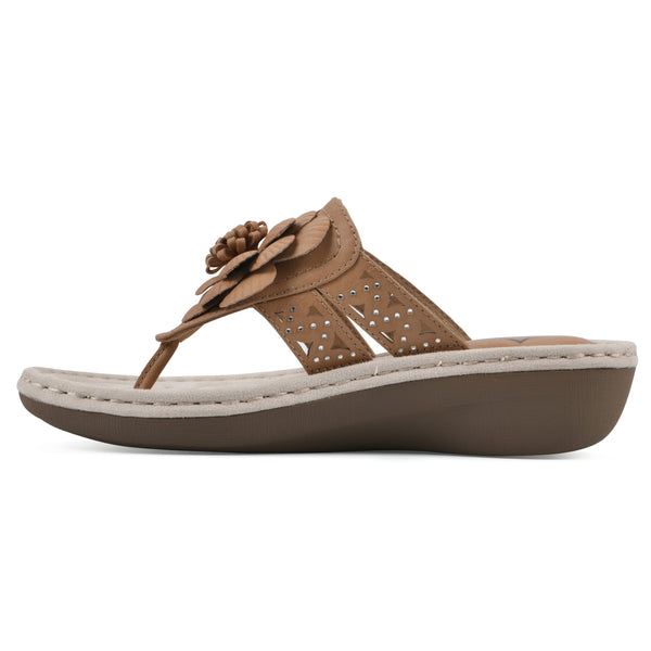 Summit By White Mountain Cynthia Sandal - Tan
