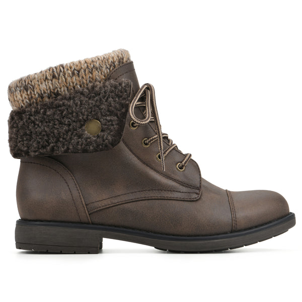 Summit By White Mountain Duena Bootie - Brown Multi