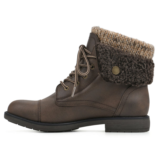 Summit By White Mountain Duena Bootie - Brown Multi