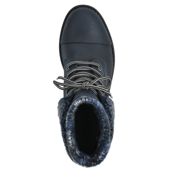 Summit By White Mountain Duena Bootie - Navy Multi