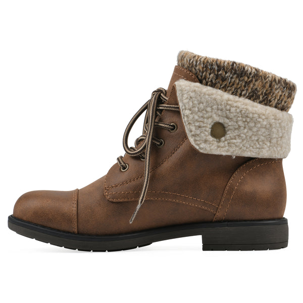 Summit By White Mountain Duena Bootie - Tobacco