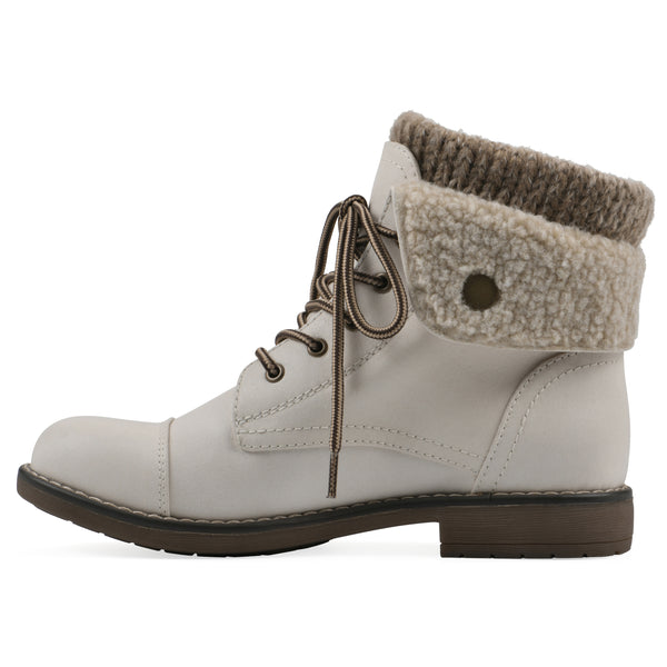 Summit By White Mountain Duena Bootie - Winter White
