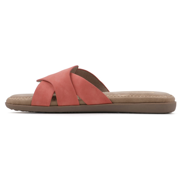 Summit By White Mountain Fortunate Sandal - Red