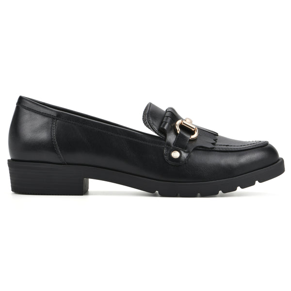 Summit By White Mountain Galeena Loafer - Black