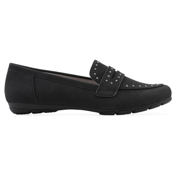 Summit By White Mountain Giada Loafer - Black