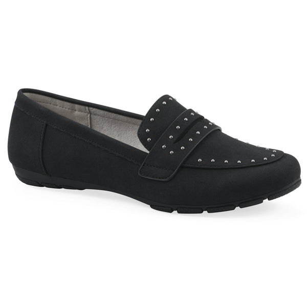 summit by white mountain Giada Loafer - Black