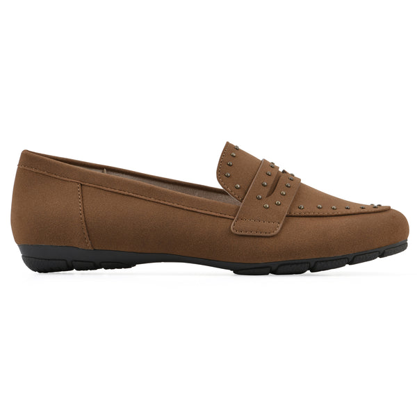 Summit By White Mountain Giada Loafer - Brown