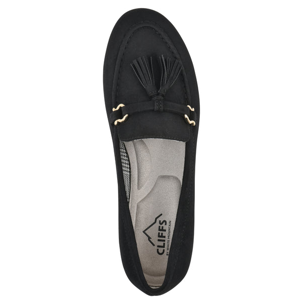Summit By White Mountain Gush Loafer - Black Fabric