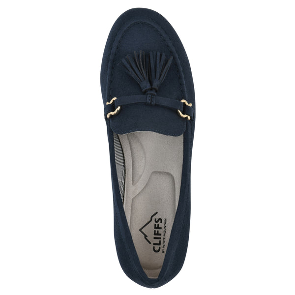 Summit By White Mountain Gush Loafer - Navy Fabric