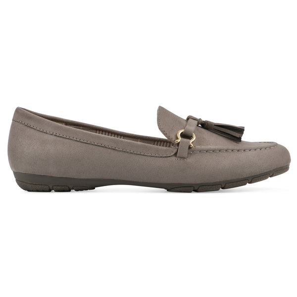 Summit By White Mountain Gush Loafer - Taupe Fabric