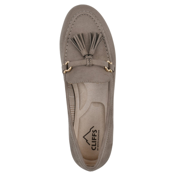 Summit By White Mountain Gush Loafer - Taupe Fabric