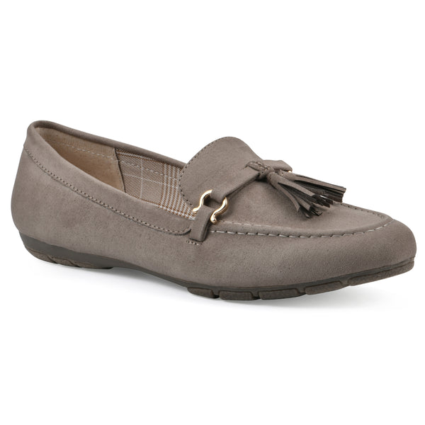 summit by white mountain Gush Loafer - Taupe Fabric