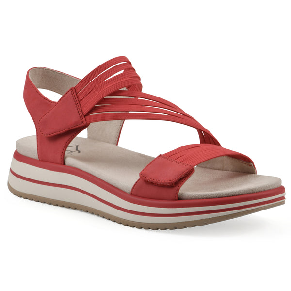 summit by white mountain Hapford Sandal - Red