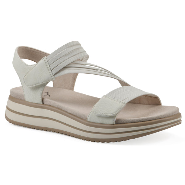 summit by white mountain Hapford Sandal - White