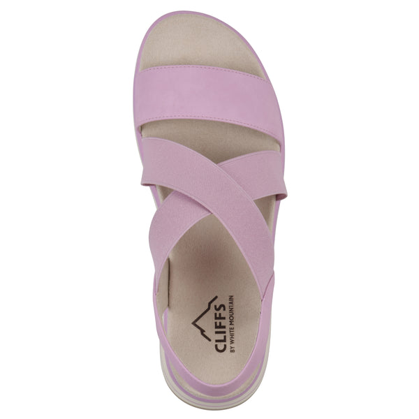 Summit By White Mountain Hapley Sandal - Light Pink