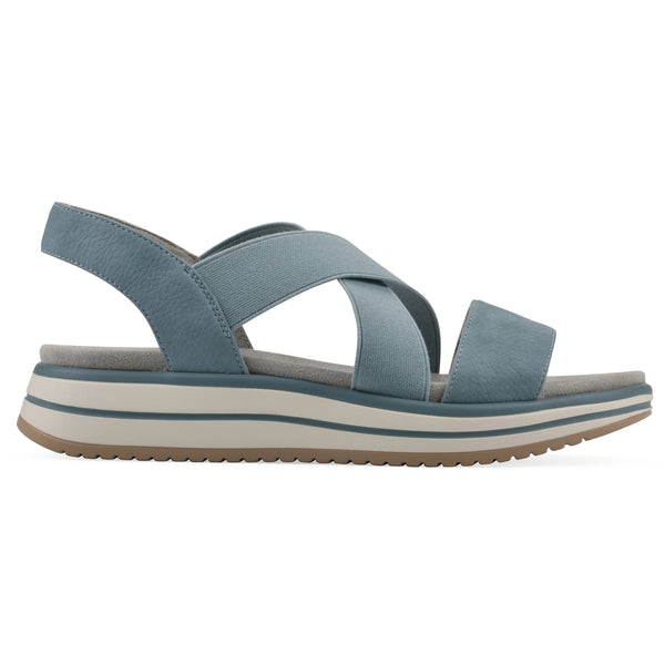 Summit By White Mountain Hapley Sandal - Mid Blue