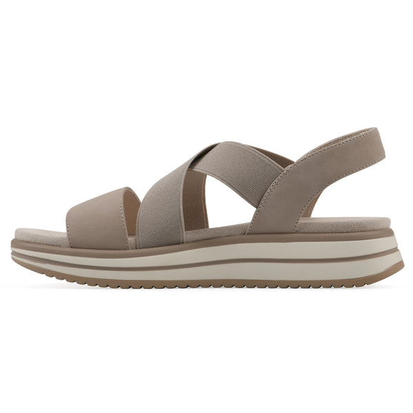 Summit By White Mountain Hapley Sandal - Taupe