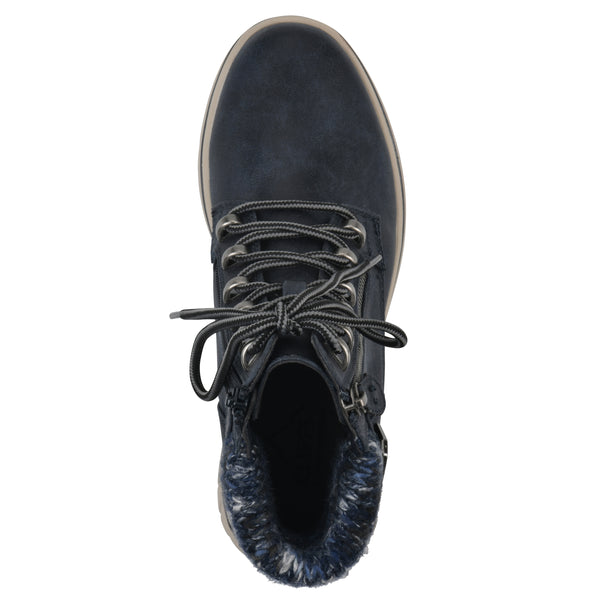 Summit By White Mountain Hearten Bootie - Navy