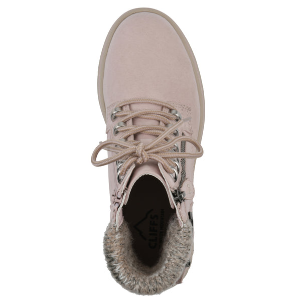 Summit By White Mountain Hearten Bootie - Pale Pink