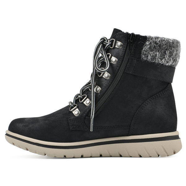 Summit By White Mountain Hearty Bootie - Black