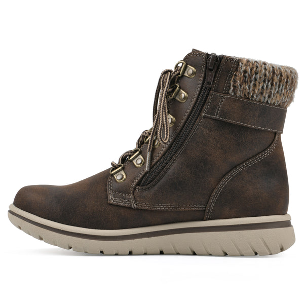 Summit By White Mountain Hearty Bootie - Brown