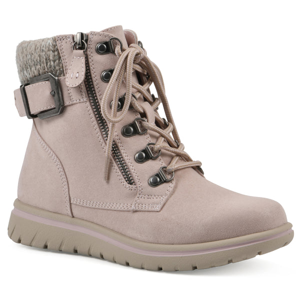 Summit By White Mountain Hearty Bootie - Pale Pink