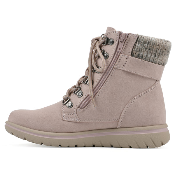 Summit By White Mountain Hearty Bootie - Pale Pink