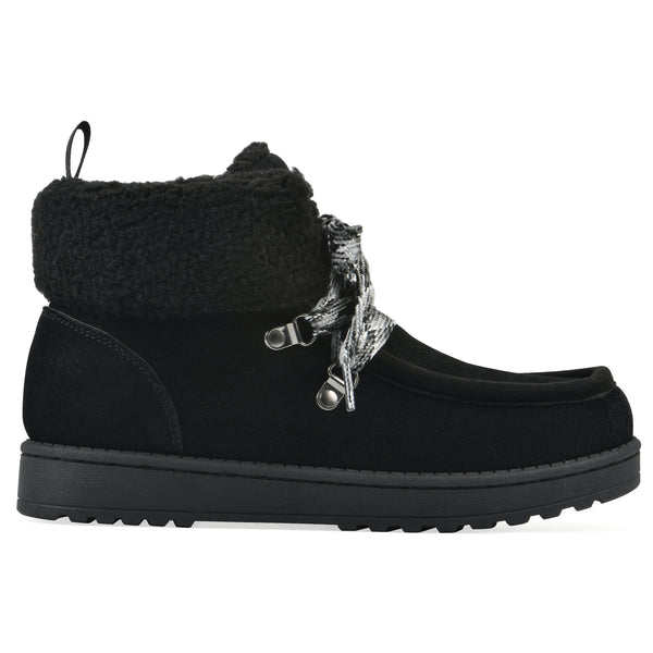 Summit By White Mountain Icebox Bootie - Black Suede