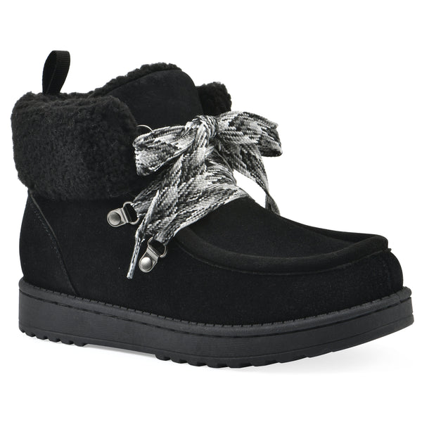 summit by white mountain Icebox Bootie - Black Suede