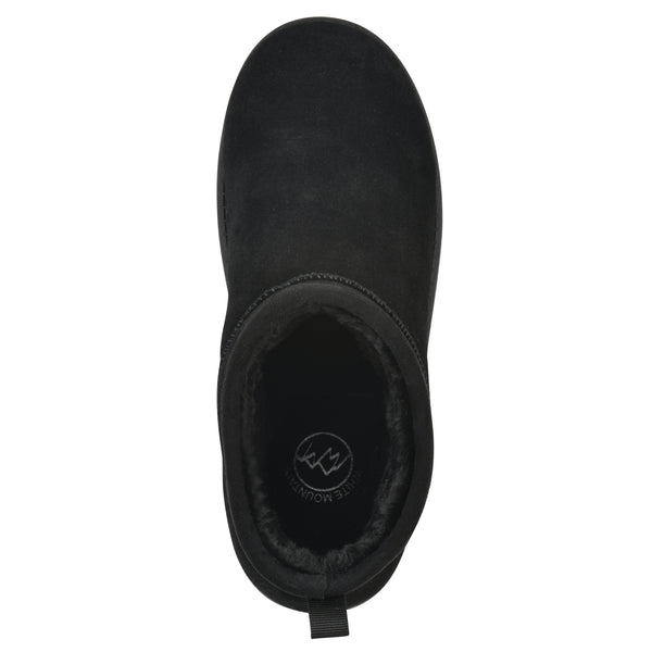 Summit By White Mountain Inspo Bootie - Black Suede