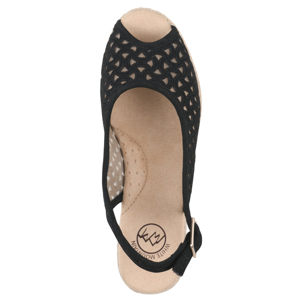 Summit By White Mountain Maize II Wedge - Black