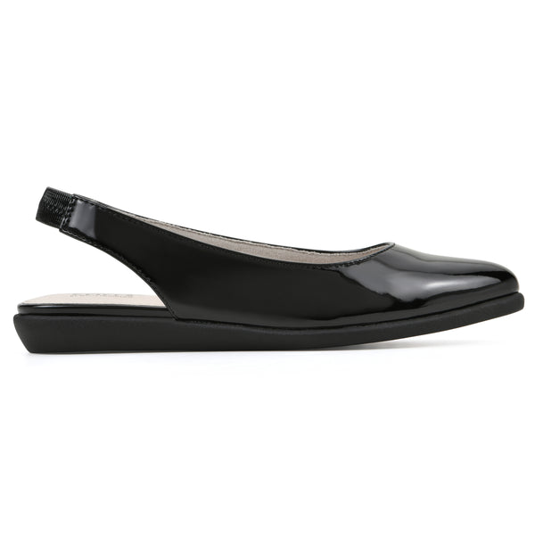 Summit By White Mountain Memory Flat - Black Patent