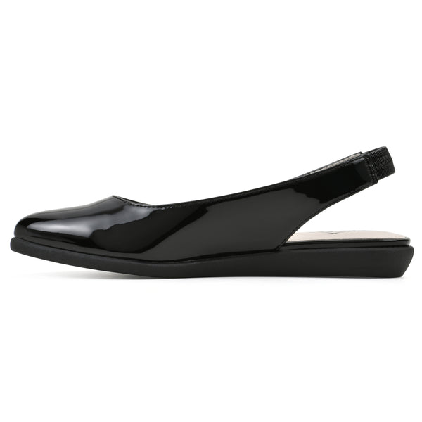 Summit By White Mountain Memory Flat - Black Patent