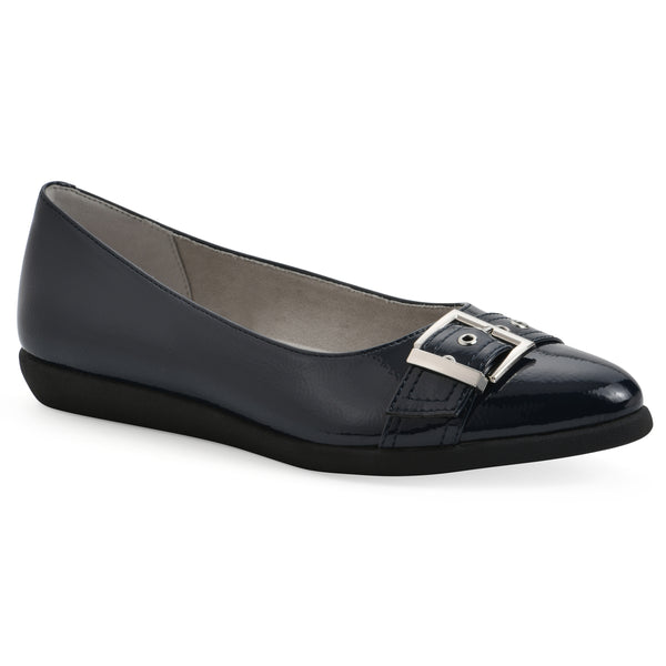 summit by white mountain Miliani Flat - Navy Patent